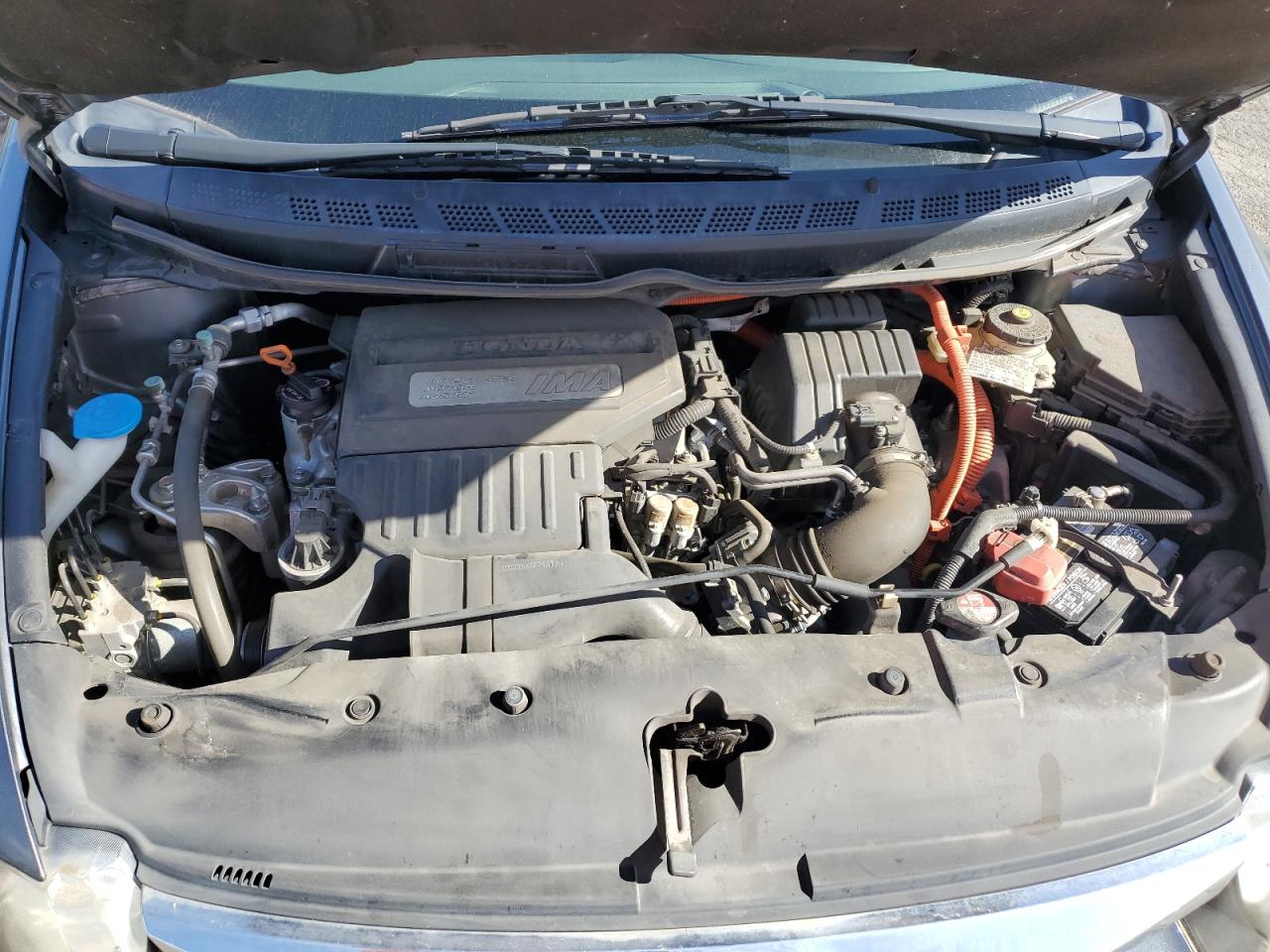 2010 Honda Civic VIN JHMFA3F24AS007393 Copart auction photo, side damage thumbnail 12
