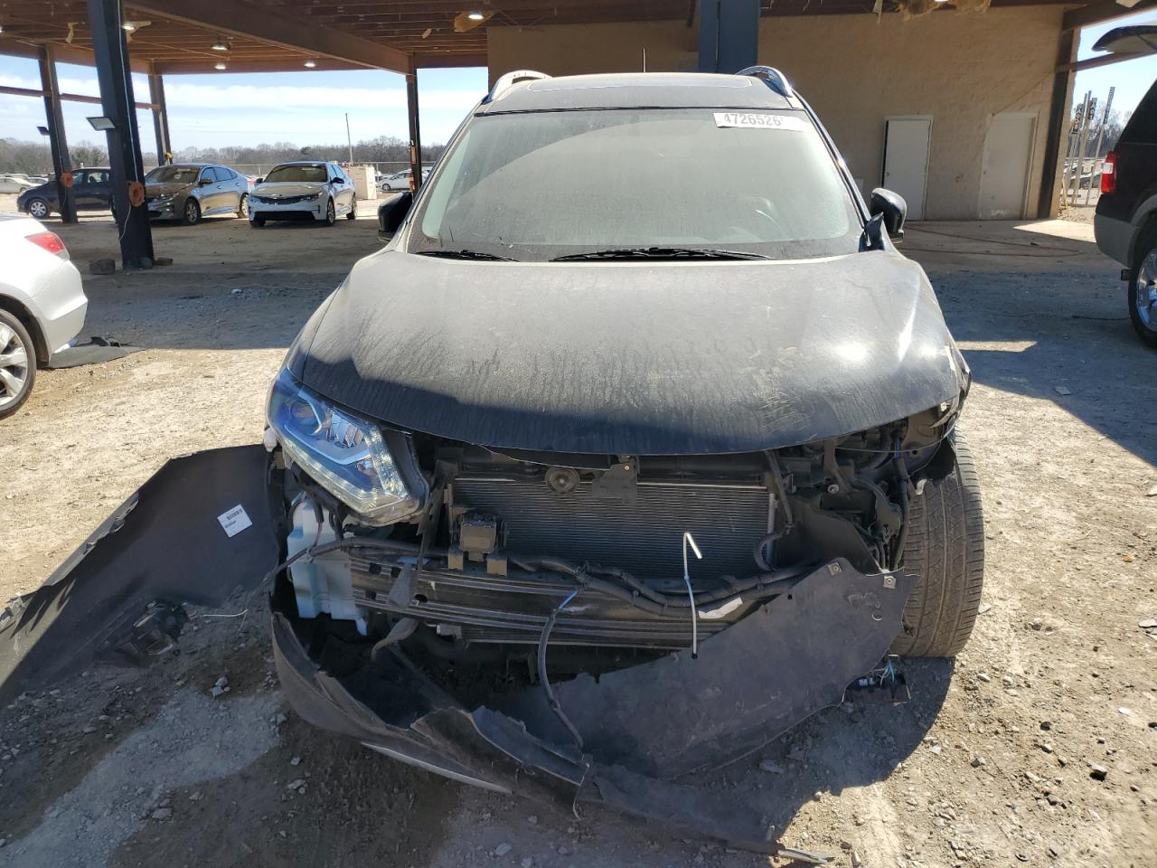 2016 Nissan Rogue VIN 5N1AT2MT5GC867569 Copart auction photo, front end / side damage thumbnail 5