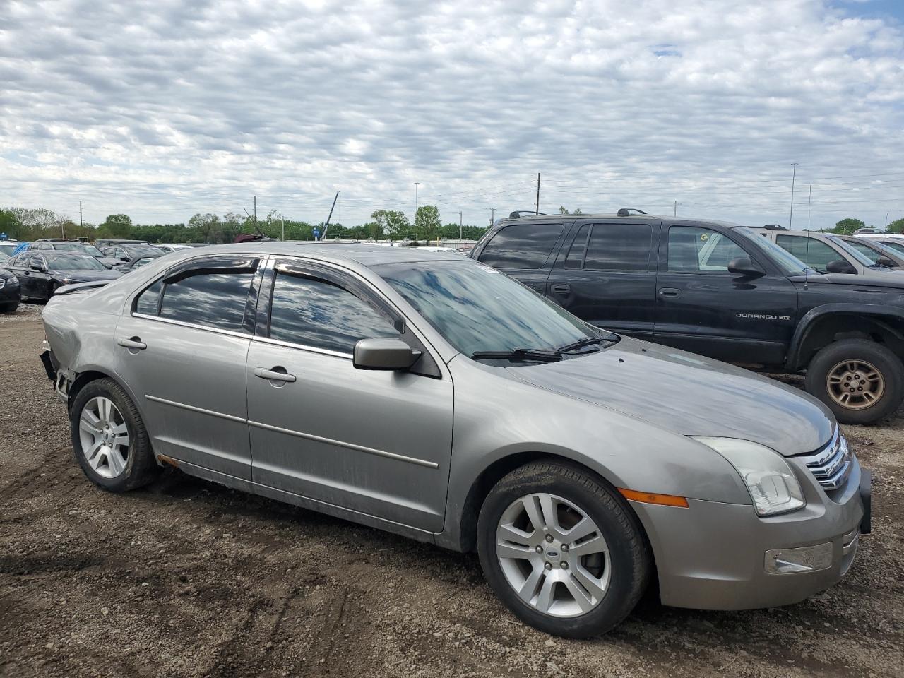 2008 Ford Fusion VIN 3FAHP08Z78R272869 Copart auction photo, rear end / side damage thumbnail 4