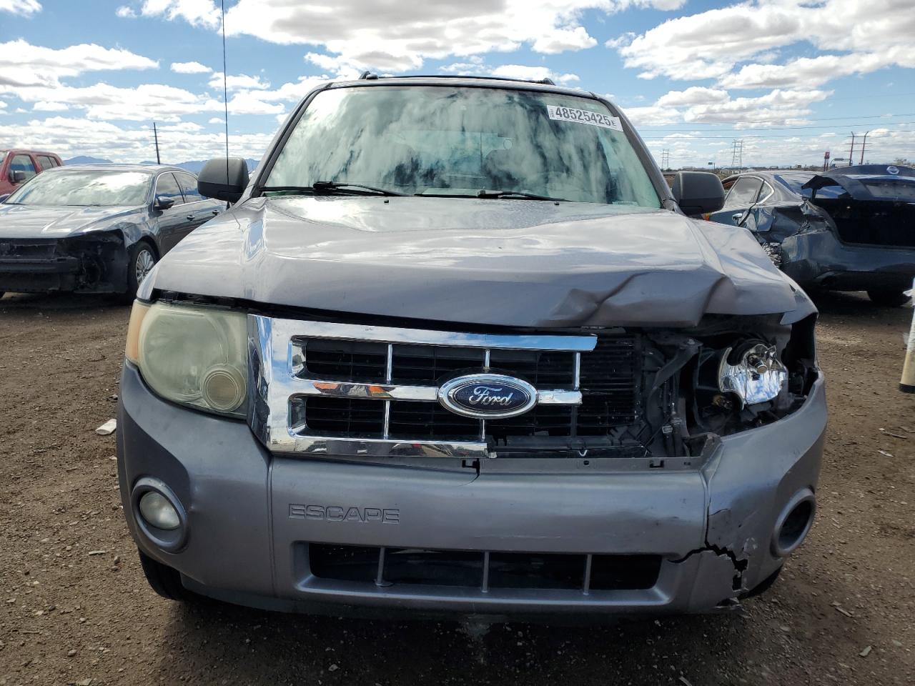 2008 Ford Escape VIN 1FMCU03148KD67100 Copart auction photo, front end / mechanical damage thumbnail 5