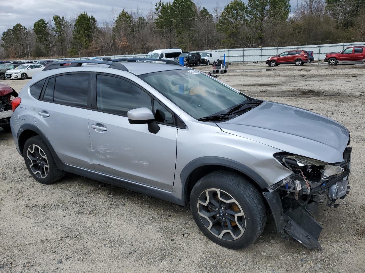 2016 Subaru XV VIN JF2GPADC9G8246840 Copart auction photo, front end / side damage thumbnail 4