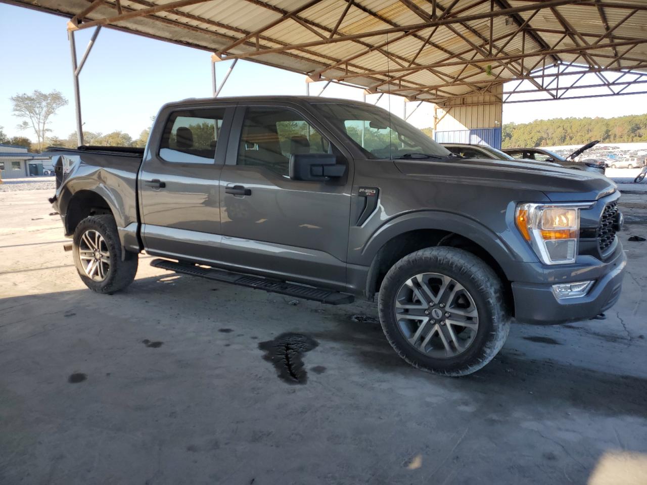 2021 Ford F-150 VIN 1FTFW1E52MFA36181 Copart auction photo, rear end / minor dent/scratches damage thumbnail 4