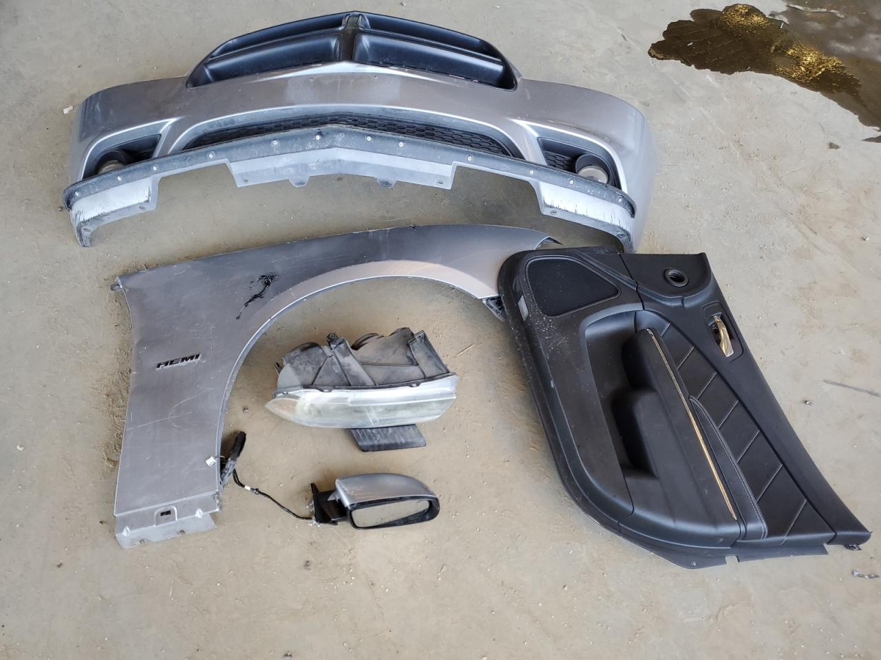 2013 Dodge Charger VIN 2C3CDXCTXDH661427 Copart auction photo, front end / side damage thumbnail 12