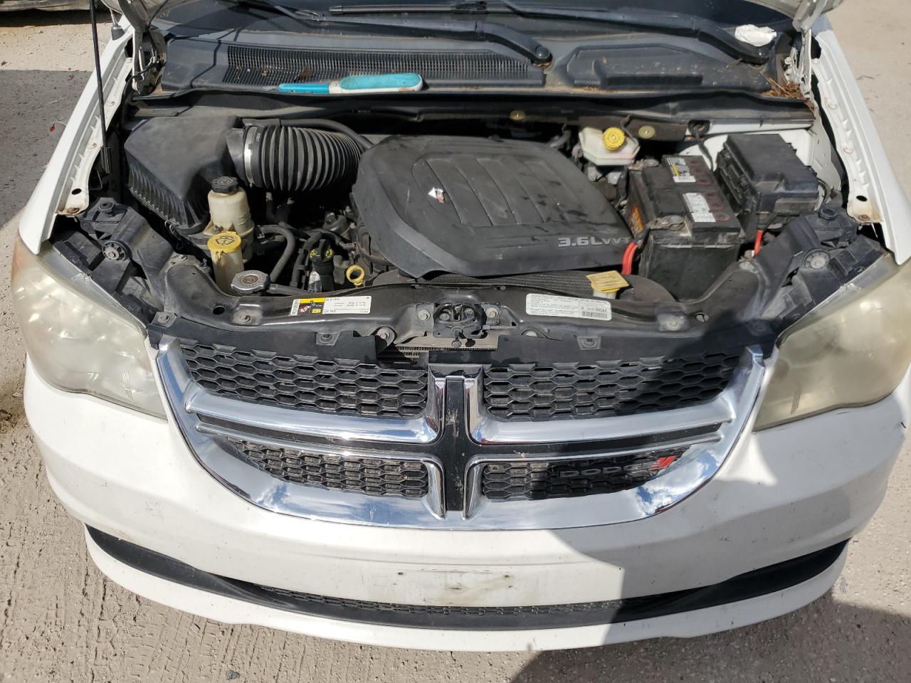 2013 Dodge Caravan VIN 2C4RDGBG1DR600066 Copart auction photo, side damage thumbnail 12