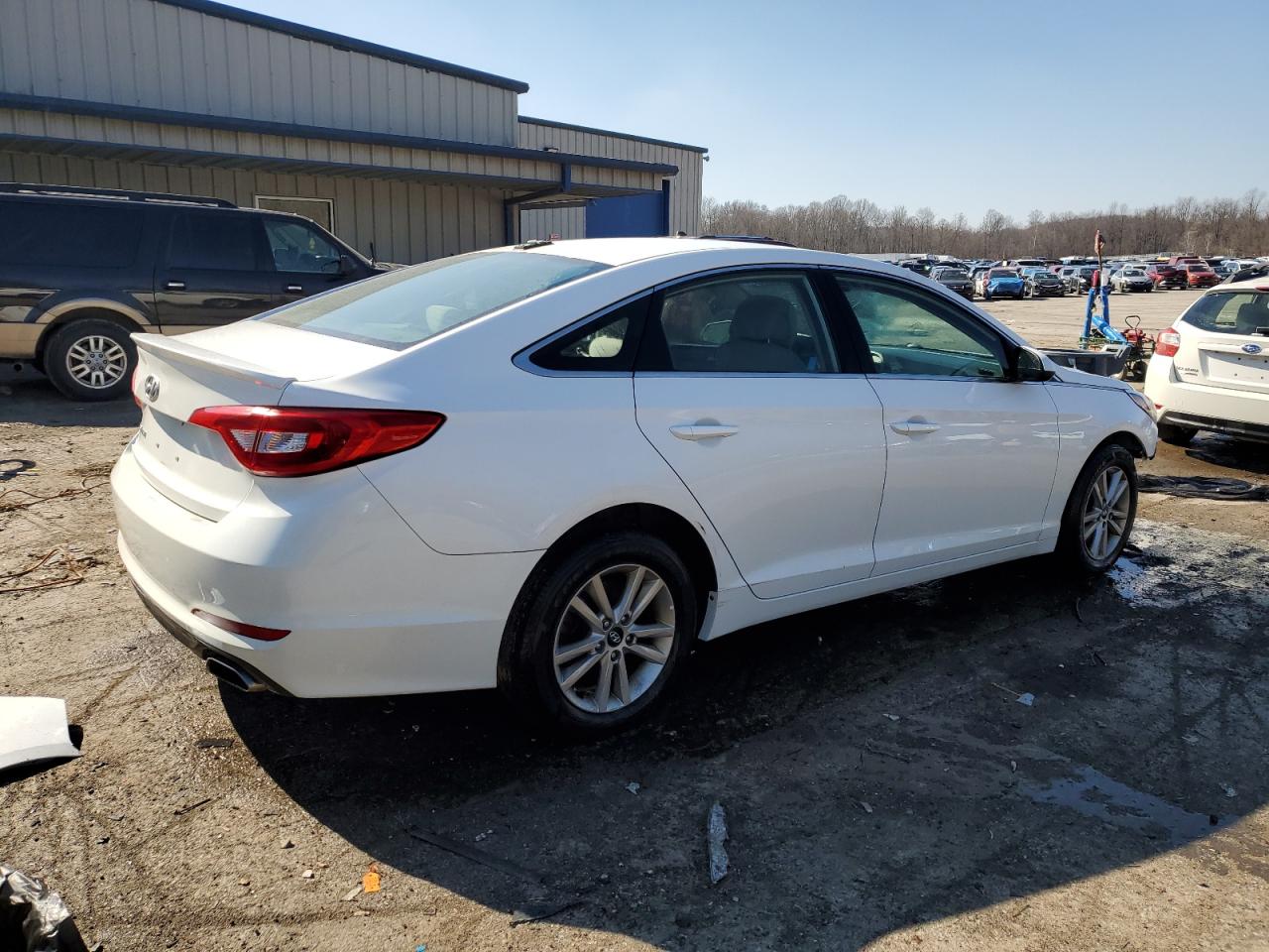 2016 Hyundai Sonata VIN 5NPE24AF2GH345568 Copart auction photo, front end damage thumbnail 3