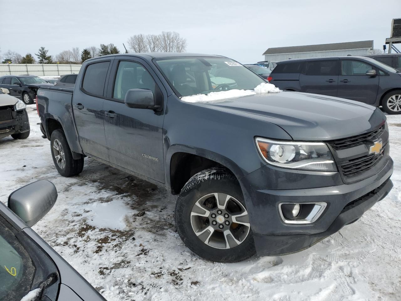 2016 Chevrolet Colorado VIN 1GCGTDE32G1260324 Copart auction photo, undercarriage damage thumbnail 4