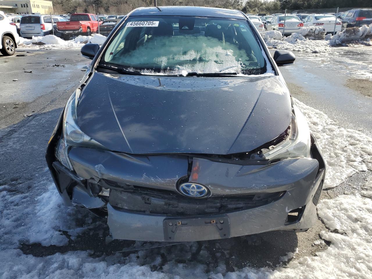 2017 Toyota Prius VIN JTDKBRFU5H3050503 Copart auction photo, side / front end damage thumbnail 5