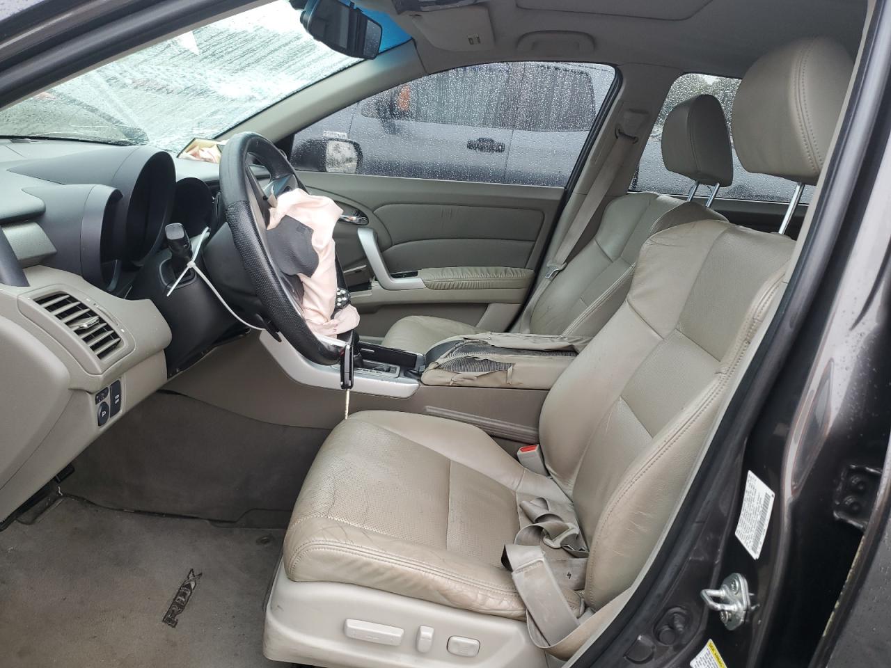 2009 Acura RDX VIN 5J8TB18239A007987 Copart auction photo, front end / side damage thumbnail 7