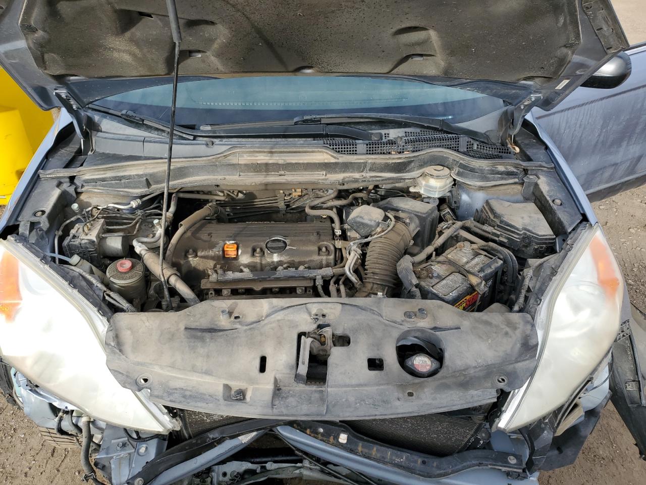 2010 Honda CR-V VIN JHLRE3H53AC010423 Copart auction photo, front end / rear end damage thumbnail 12