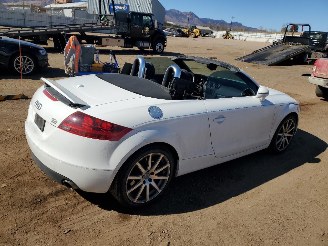 2008 Audi TT VIN TRURD38JX81029592 Copart auction photo, front end damage thumbnail 3