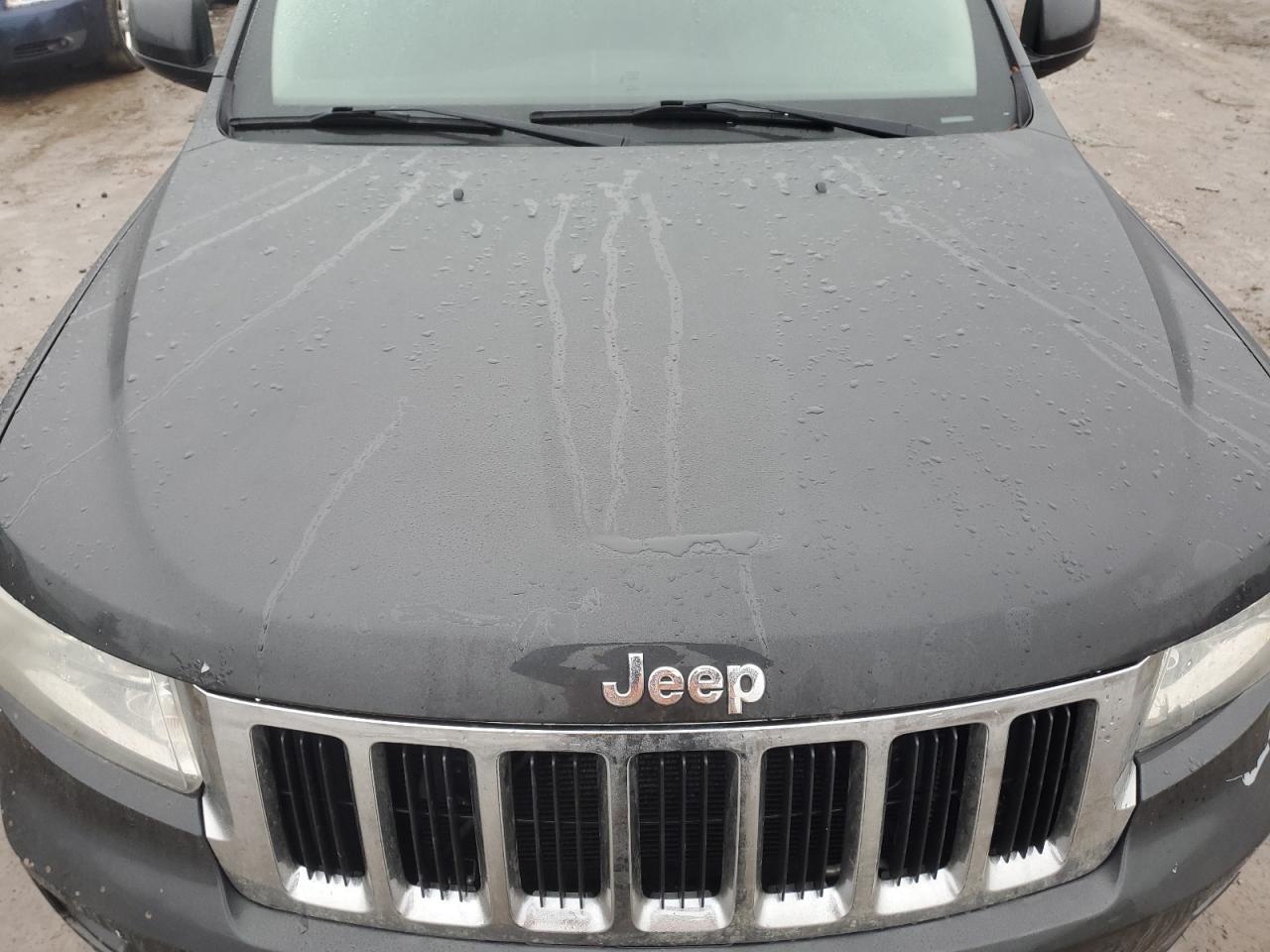 2011 Jeep Grand Cherokee VIN 1J4RR4GGXBC642468 Copart auction photo, front end / side damage thumbnail 12