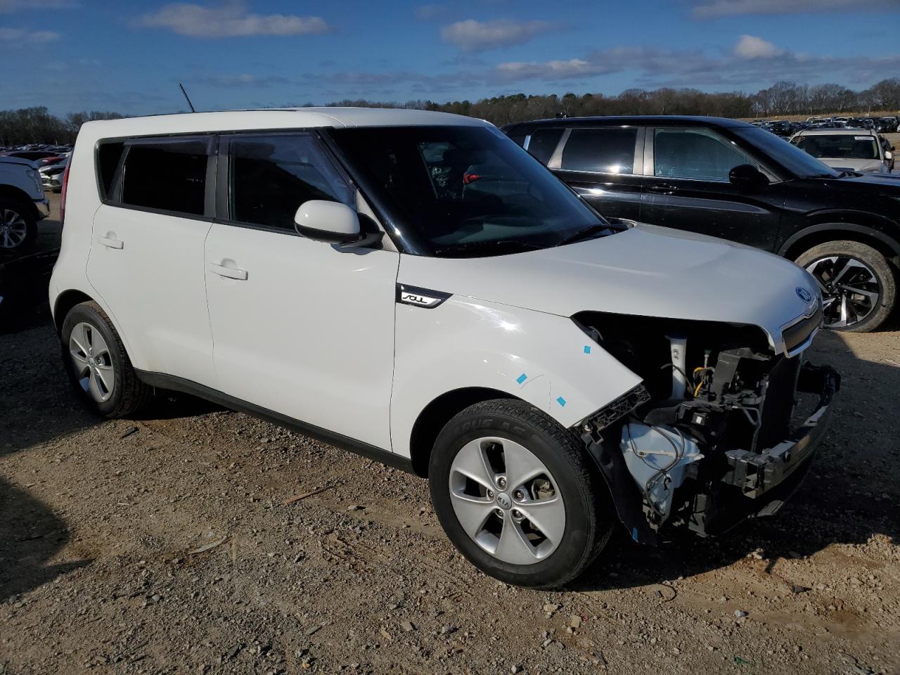 2016 KIA Soul VIN KNDJN2A2XG7287267 Copart auction photo, front end damage thumbnail 4