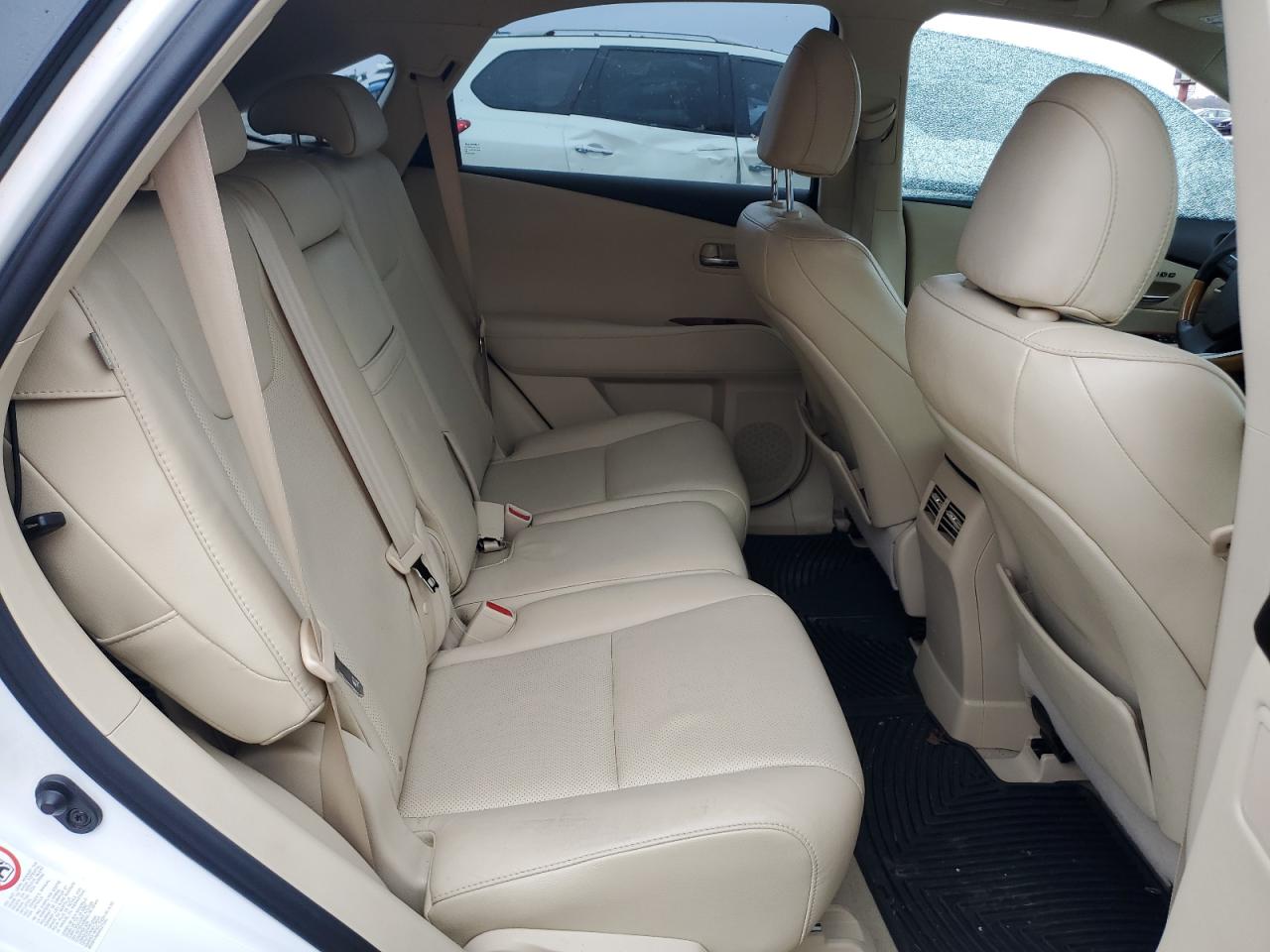 2010 Lexus RX VIN 2T2ZK1BA8AC002854 Copart auction photo, side damage thumbnail 11