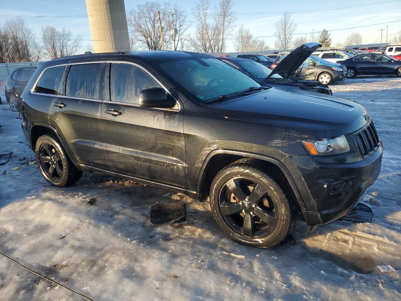 2014 Jeep Grand Cherokee VIN 1C4RJFAG0EC521132 Copart auction photo, rear end damage thumbnail 4
