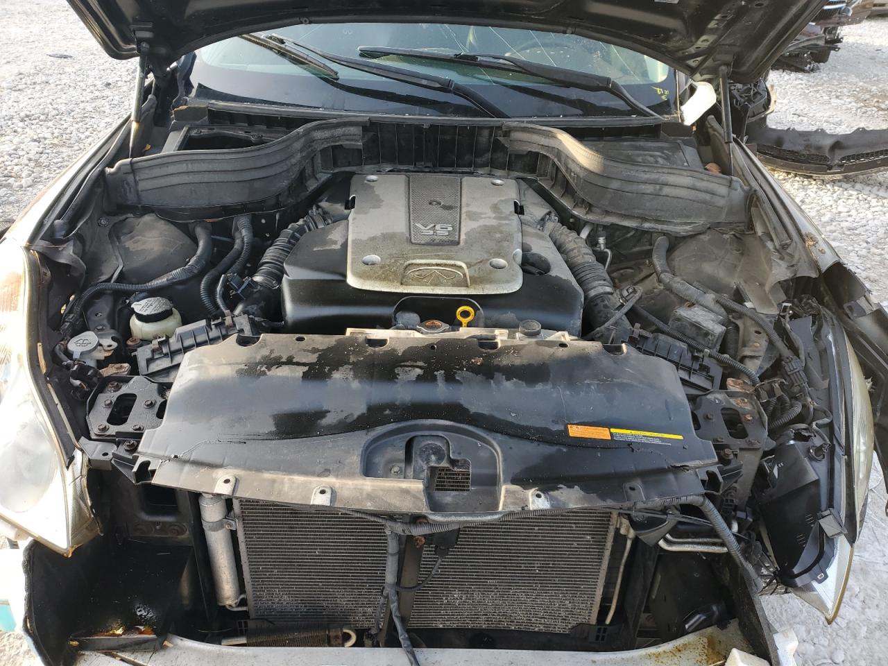 2012 Infiniti EX VIN JN1AJ0HR5CM452224 Copart auction photo, all over damage thumbnail 13