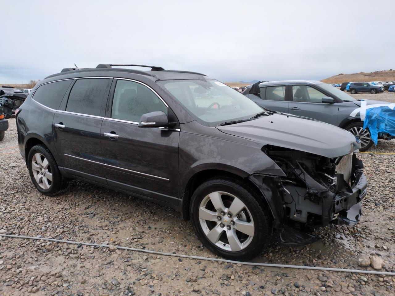 2014 Chevrolet Traverse VIN 1GNKVJKD4EJ371591 Copart auction photo, front end damage thumbnail 4