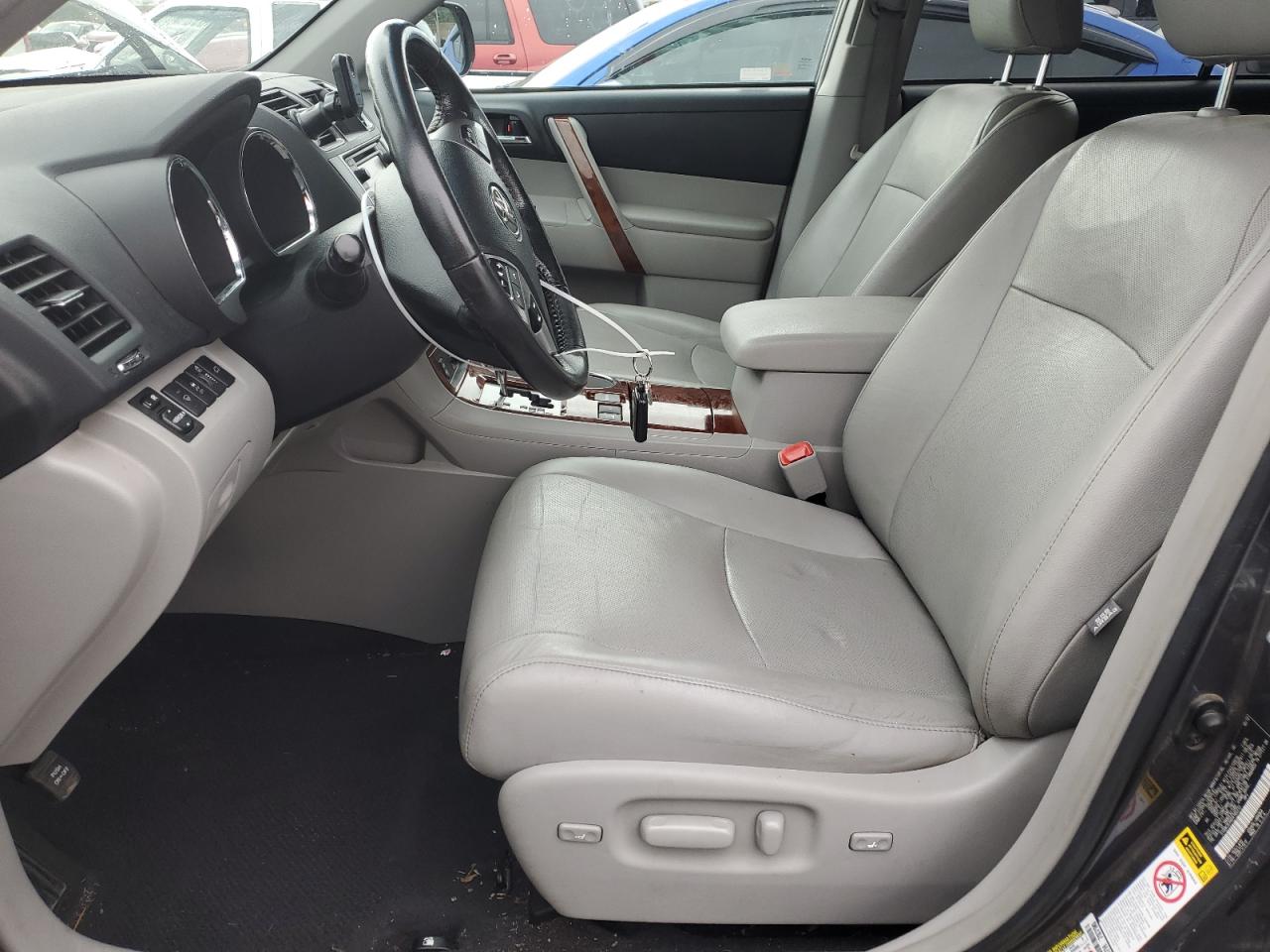 2013 Toyota Highlander VIN 5TDDK3EH4DS185233 Copart auction photo, front end damage thumbnail 7