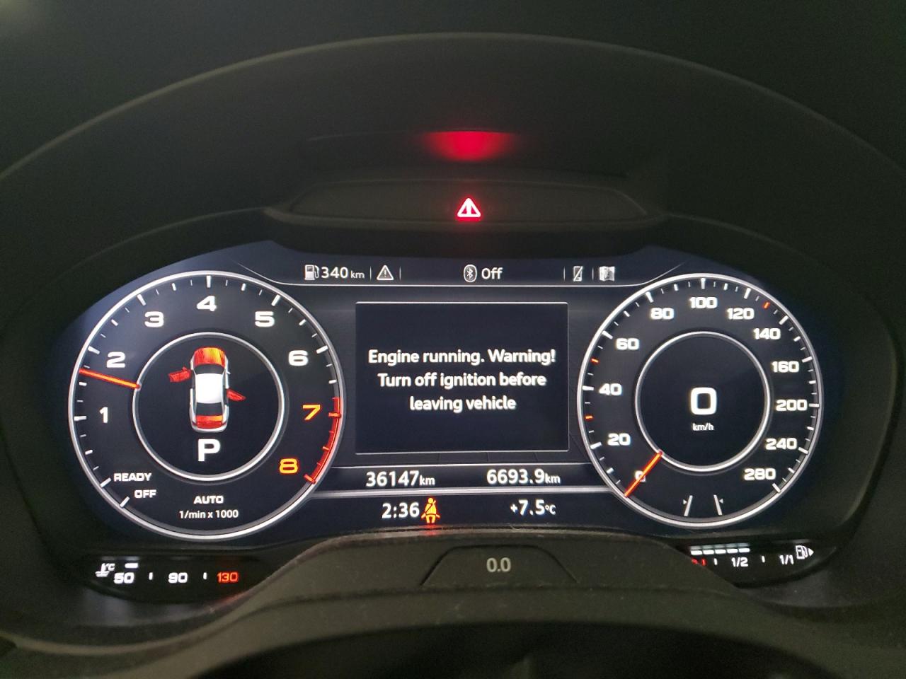 2019 Audi A3 VIN WAUKEGFF2KA112971 Copart auction photo, rear end / minor dent/scratches damage thumbnail 9