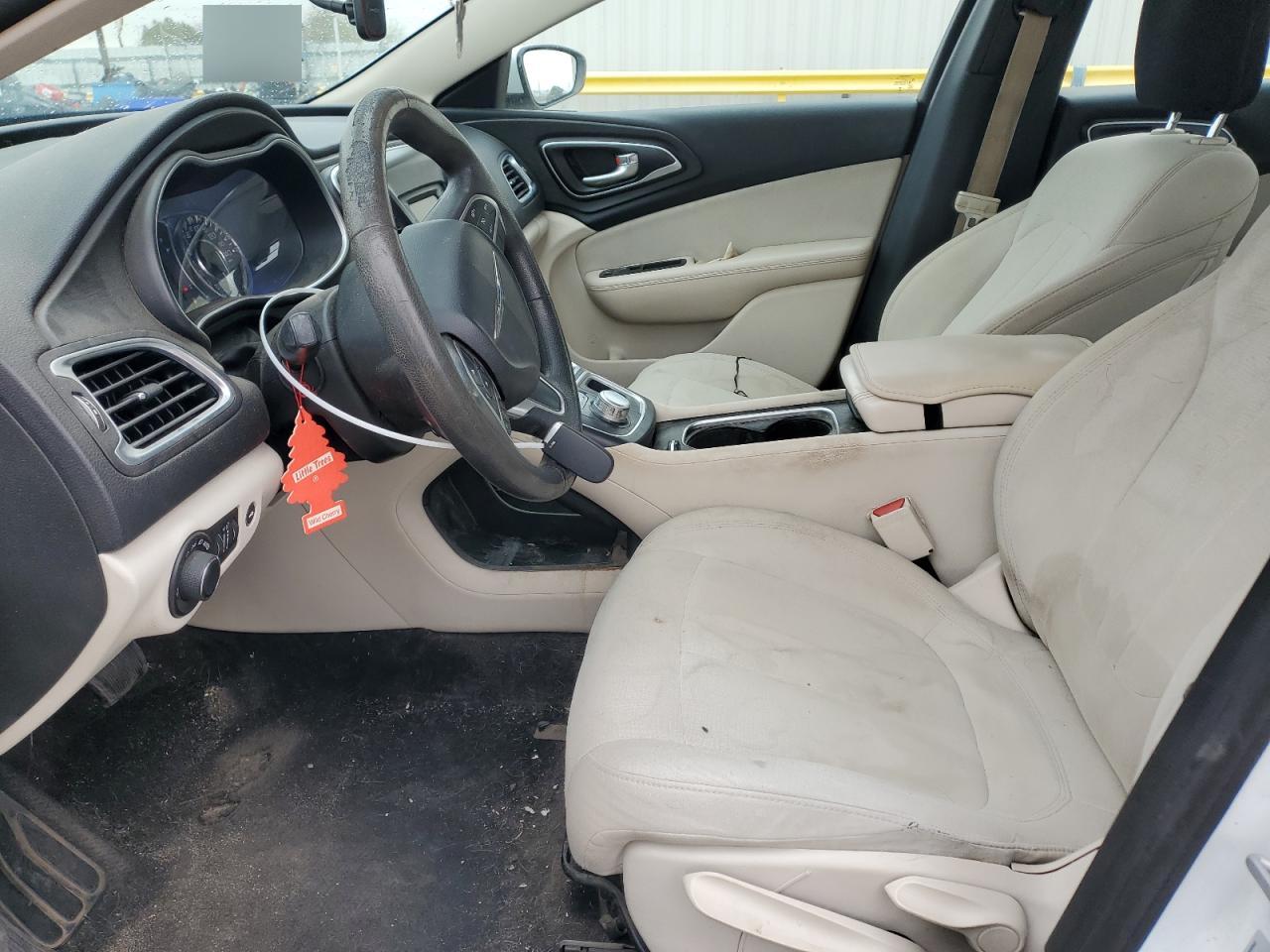 2015 Chrysler 200 VIN 1C3CCCAB1FN717366 Copart auction photo, rear end / frame damage damage thumbnail 7