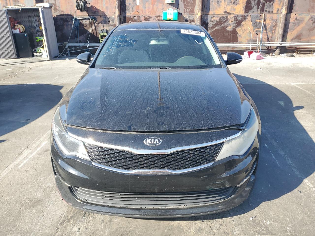 2017 KIA Optima VIN 5XXGT4L33HG139469 Copart auction photo, vandalism / stripped damage thumbnail 5