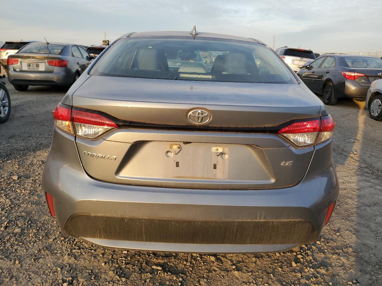 2020 Toyota Corolla VIN 5YFEPRAE0LP060046 Copart auction photo, all over damage thumbnail 6