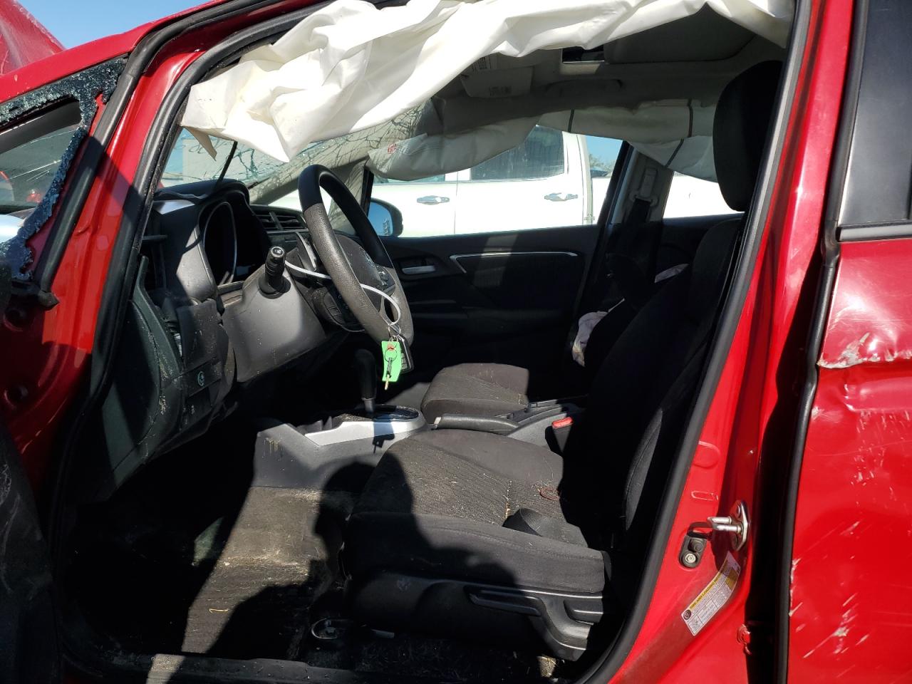 2018 Honda Fit VIN 3HGGK5H8XJM708210 Copart auction photo, rollover damage thumbnail 7
