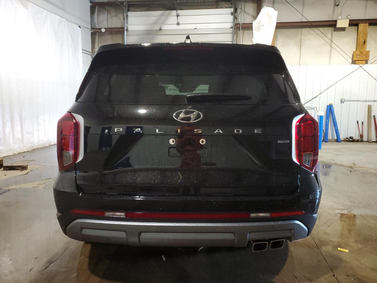 2024 Hyundai Palisade VIN KM8R5DGE8RU803836 Copart auction photo, front end / side damage thumbnail 6