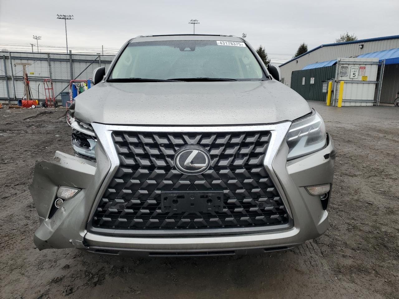 2023 Lexus GX VIN JTJAM7BX4P5345358 Copart auction photo, side / front end damage thumbnail 5