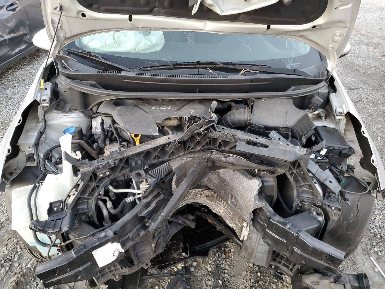 2015 KIA Rio VIN KNADM4A33F6521898 Copart auction photo, front end damage thumbnail 12