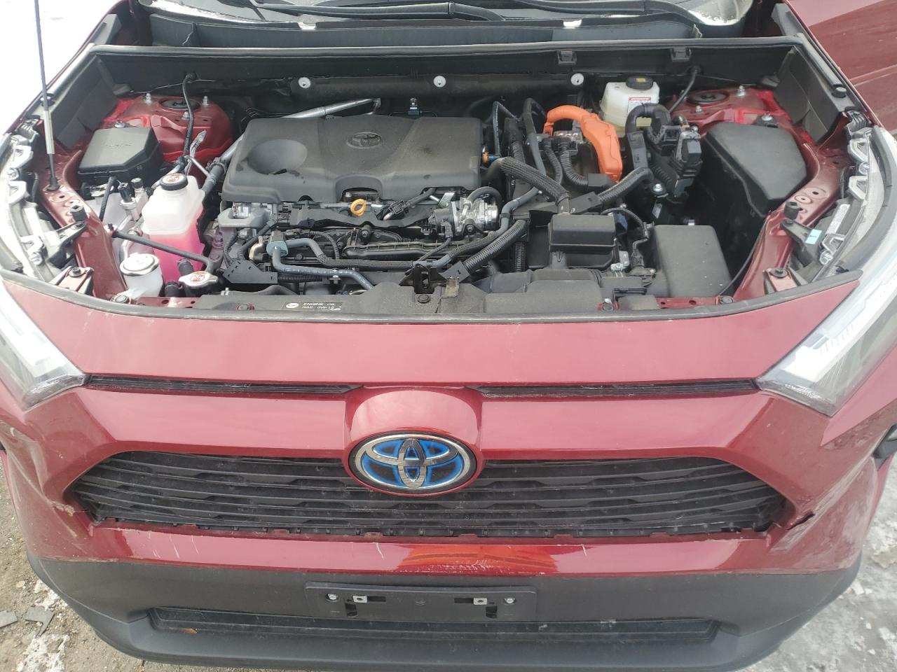 2024 Toyota RAV 4 VIN 2T3B6RFV1RW054110 Copart auction photo, rear end / front end damage thumbnail 12