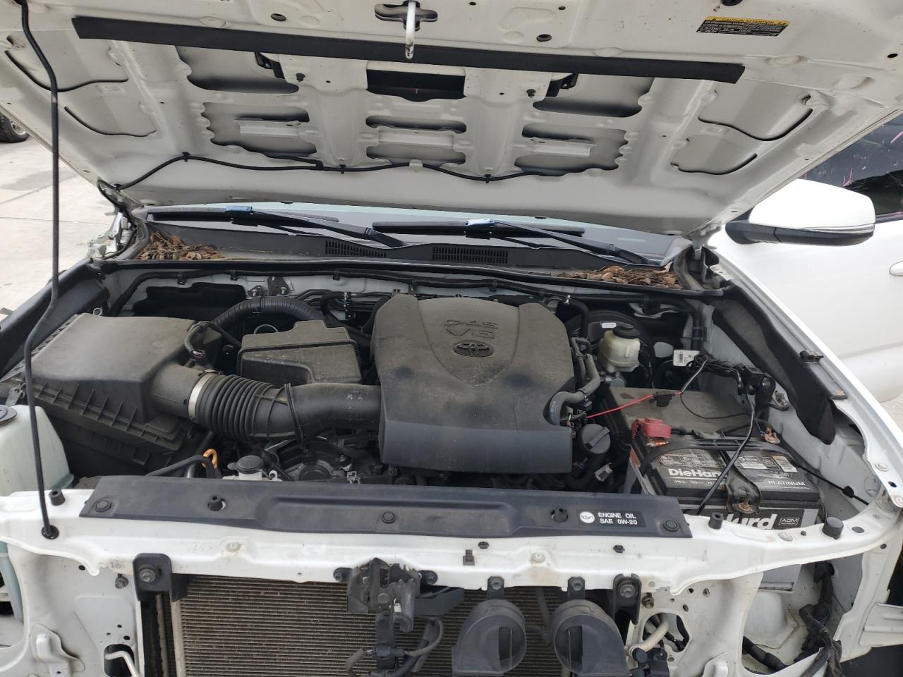 2017 Toyota Tacoma VIN 5TFDZ5BN9HX024202 Copart auction photo, front end damage thumbnail 12
