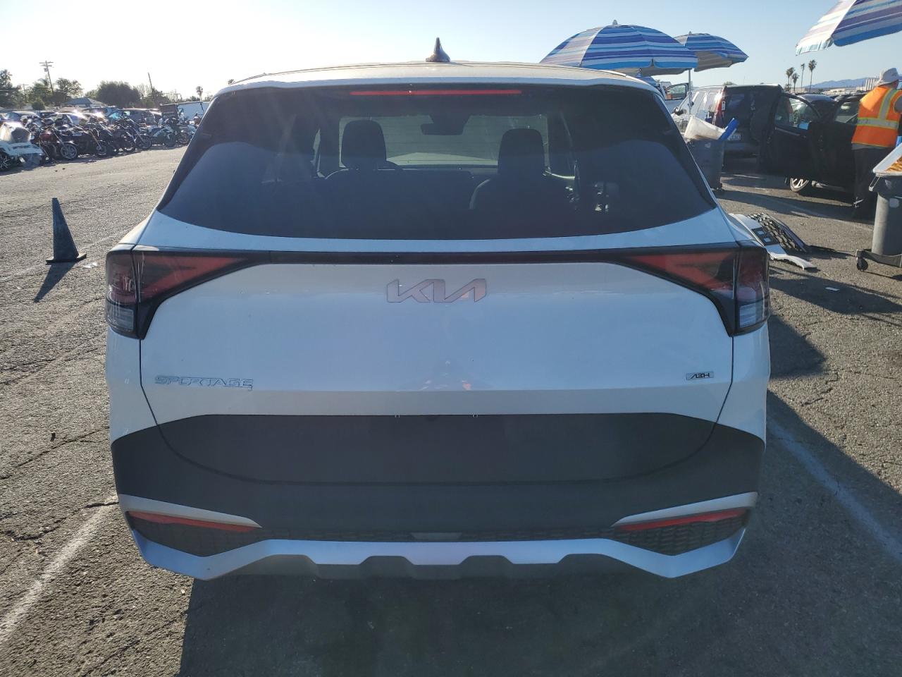 2024 KIA Sportage VIN KNDPUCDG0R7136483 Copart auction photo, front end damage thumbnail 6