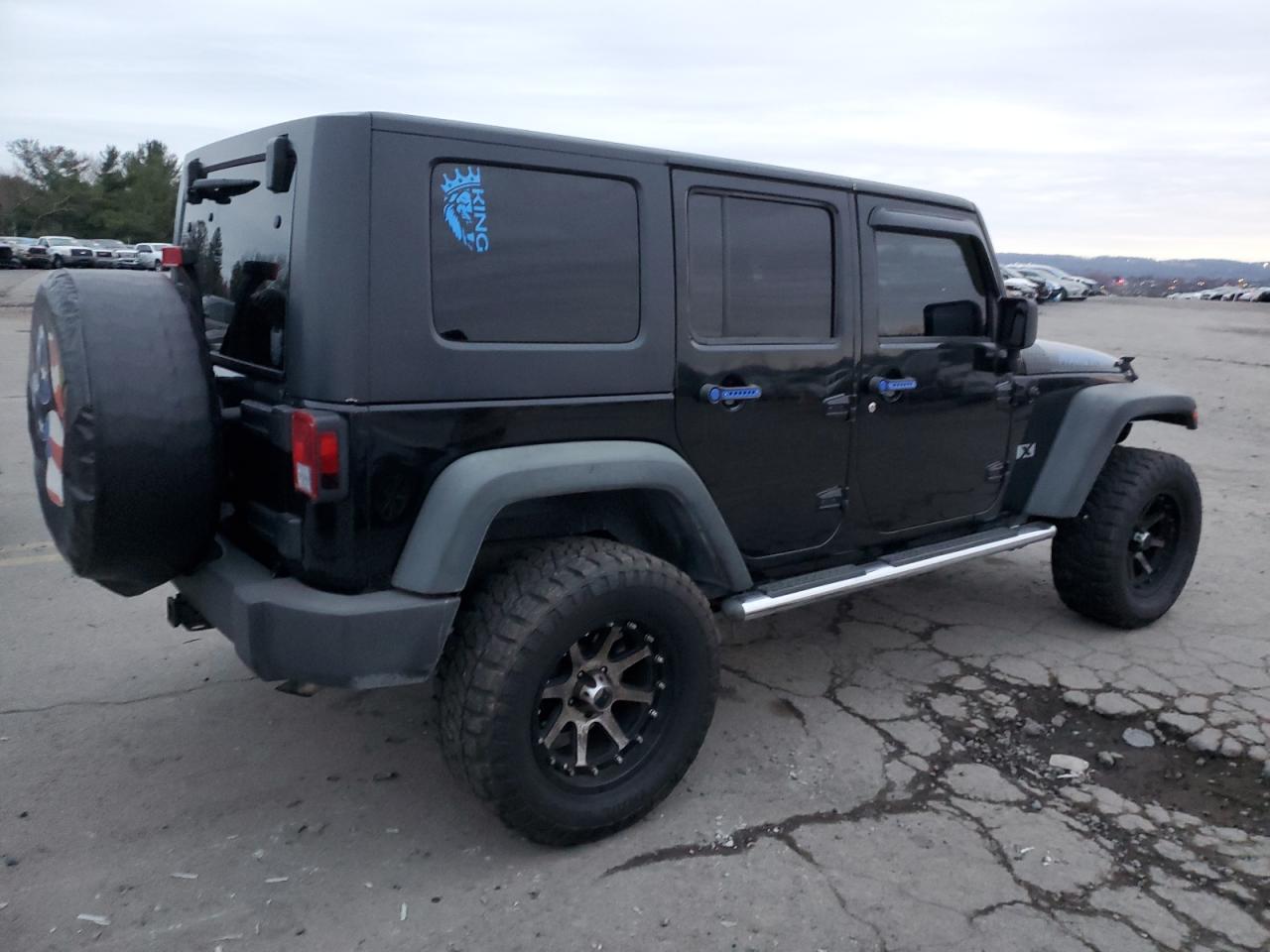 2009 Jeep Wrangler VIN 1J4GA39179L724444 Copart auction photo, front end damage thumbnail 3