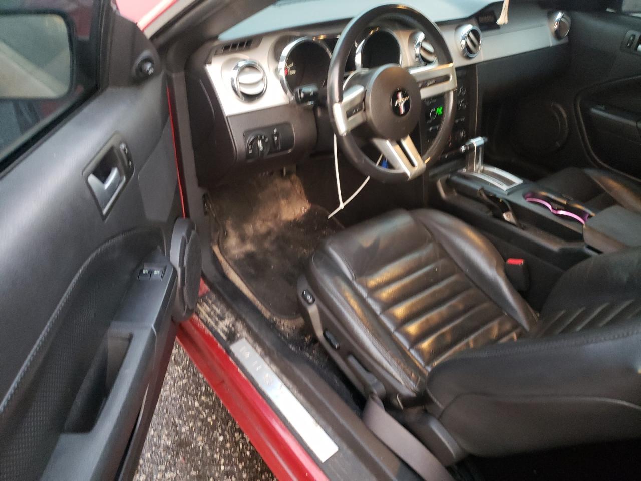 2008 Ford Mustang VIN 1ZVHT82H485105891 Copart auction photo, side damage thumbnail 8