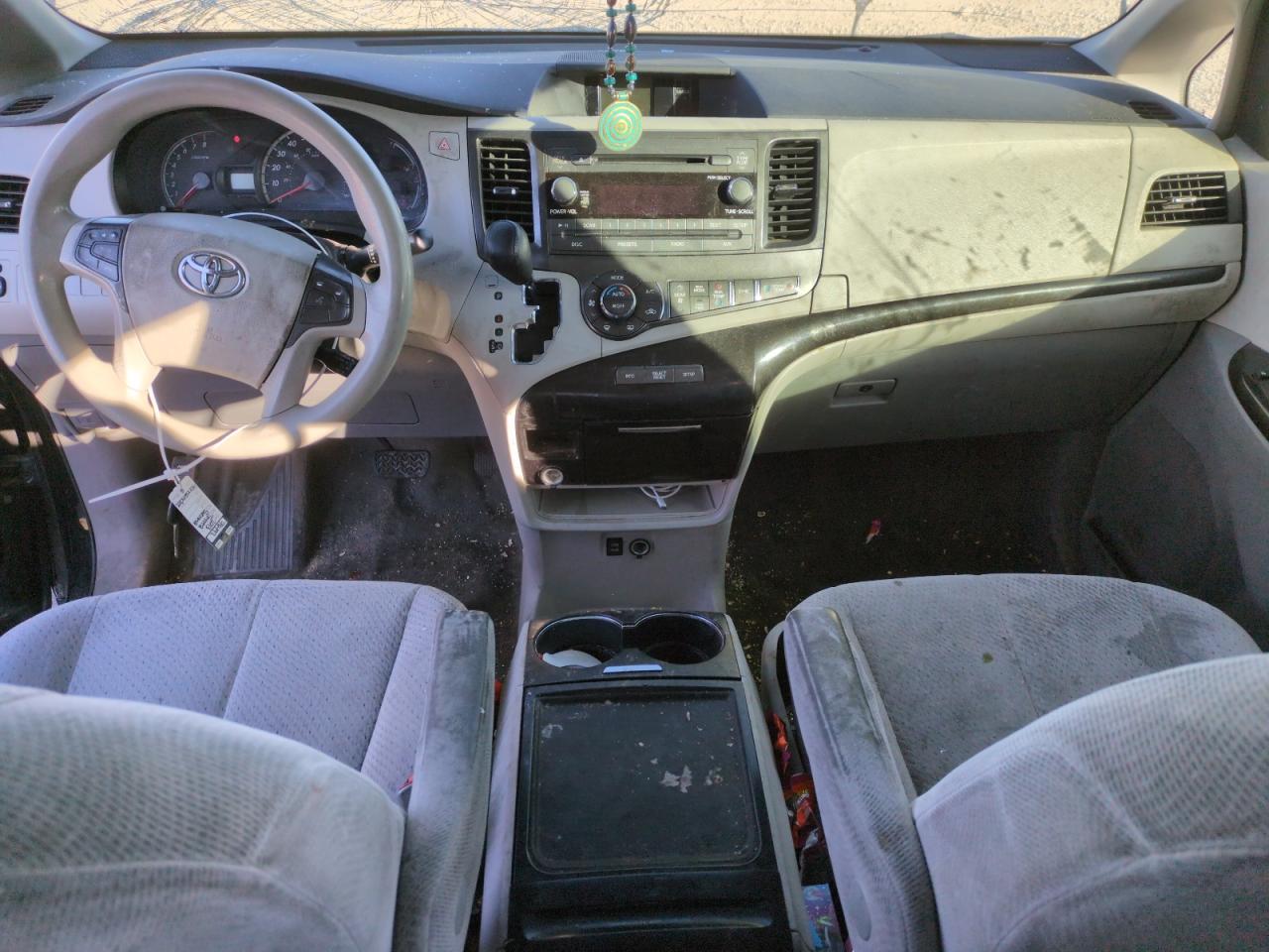 2013 Toyota Sienna VIN 5TDKK3DC7DS341553 Copart auction photo, front end damage thumbnail 8