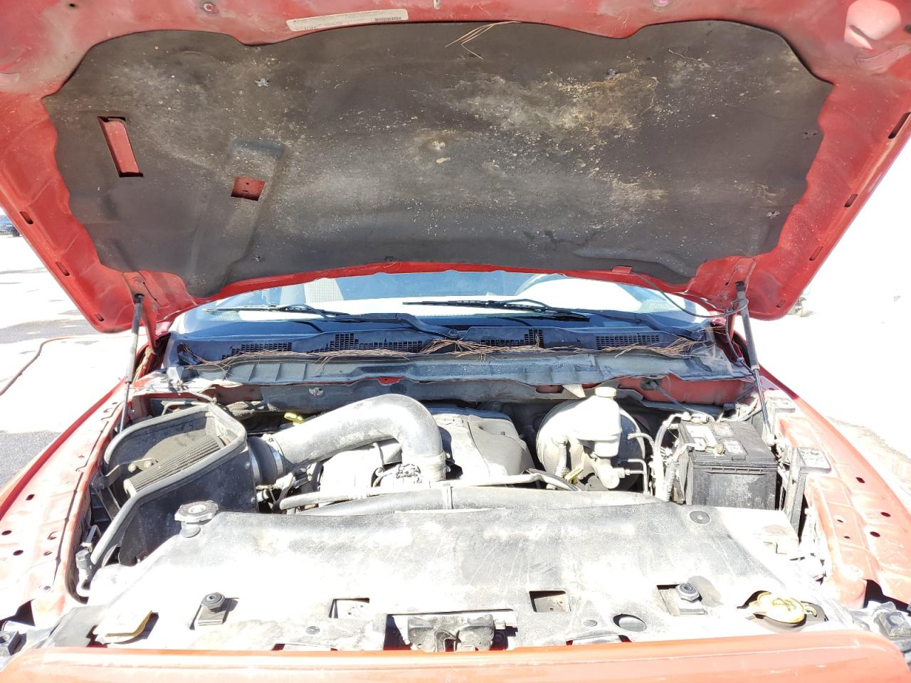 2012 Dodge RAM VIN 1C6RD7FT9CS344366 Copart auction photo, rear end damage thumbnail 11