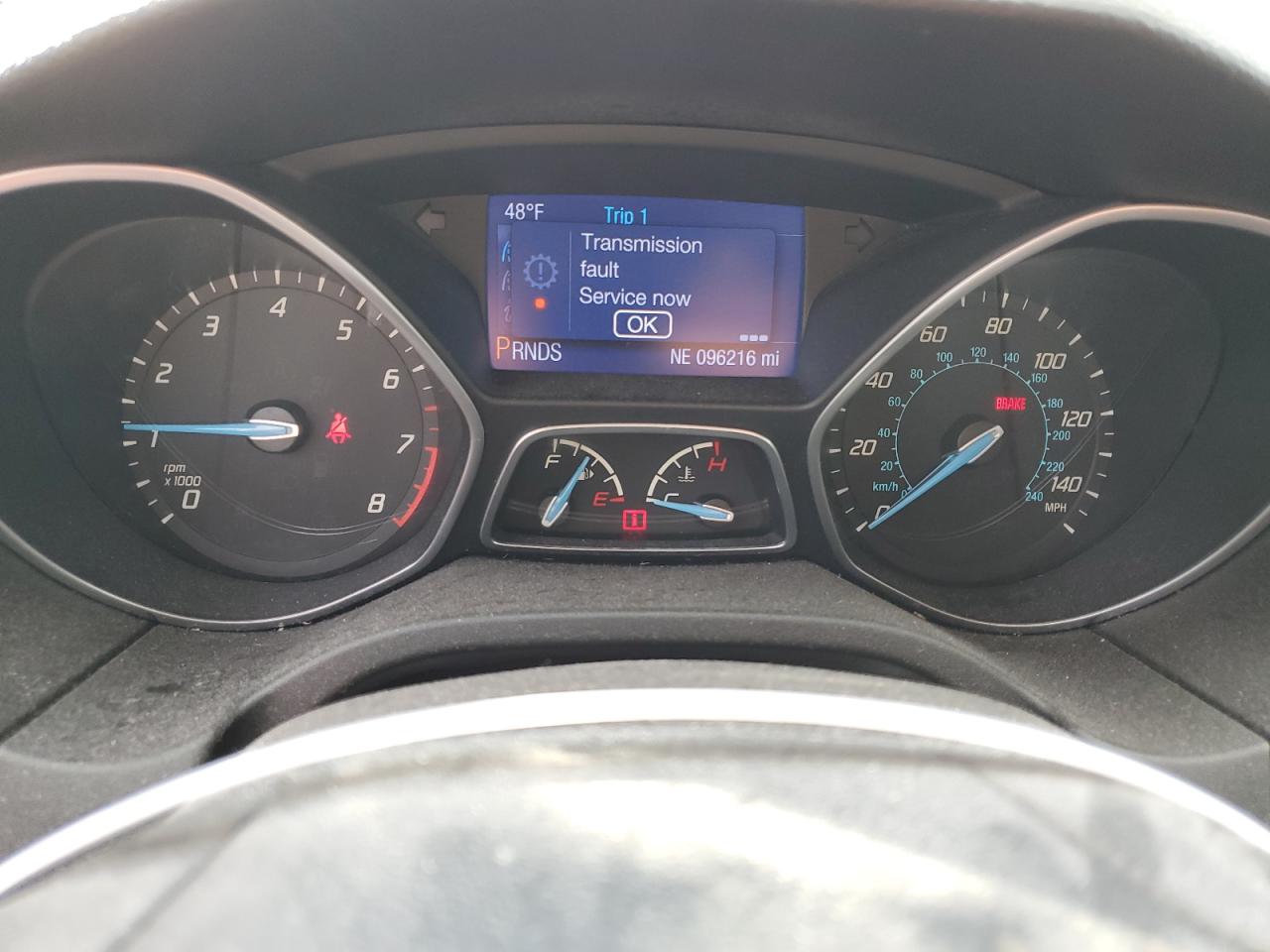 2013 Ford Focus VIN 1FADP3F21DL255113 Copart auction photo, rear end damage thumbnail 9