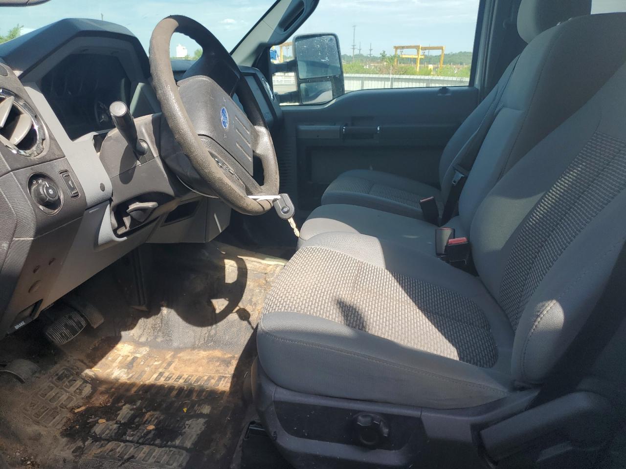 2012 Ford F350 VIN 1FT8W3DT0CEC51907 Copart auction photo, front end / undercarriage damage thumbnail 7