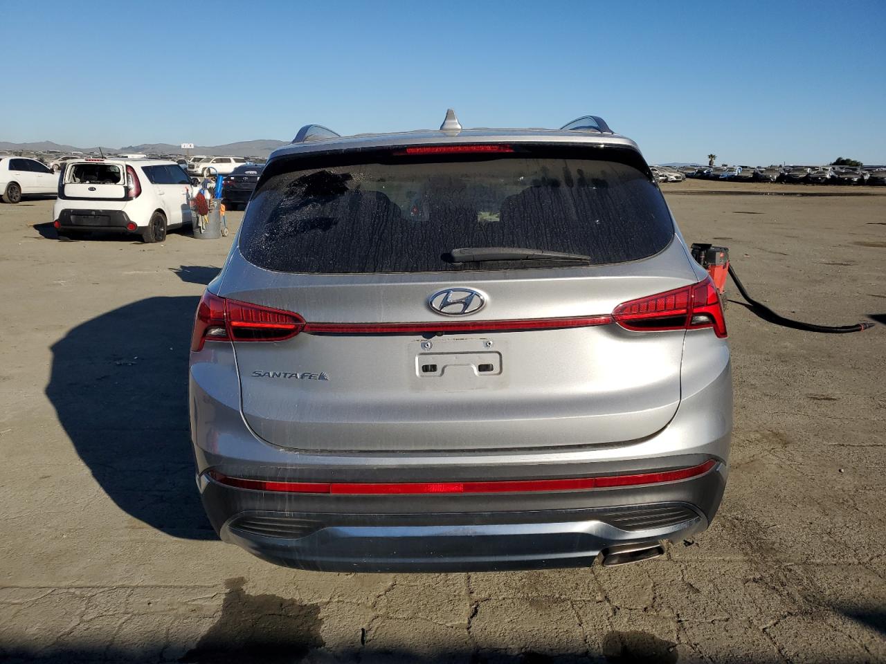 2021 Hyundai Santa Fe VIN 5NMS64AJ0MH325968 Copart auction photo, front end damage thumbnail 6