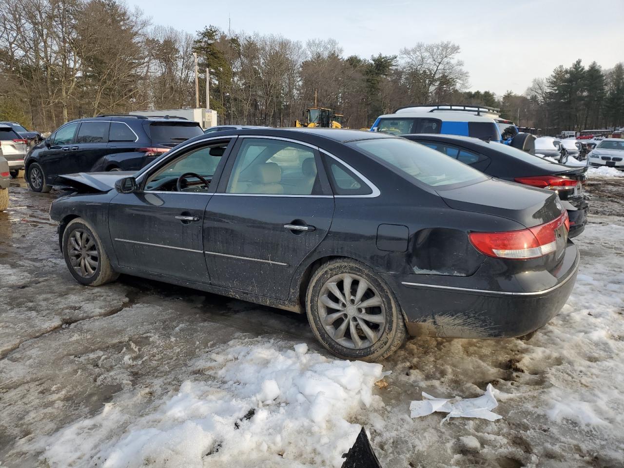 2007 Hyundai Azera VIN KMHFC46F17A187513 Copart auction photo, front end damage thumbnail 2