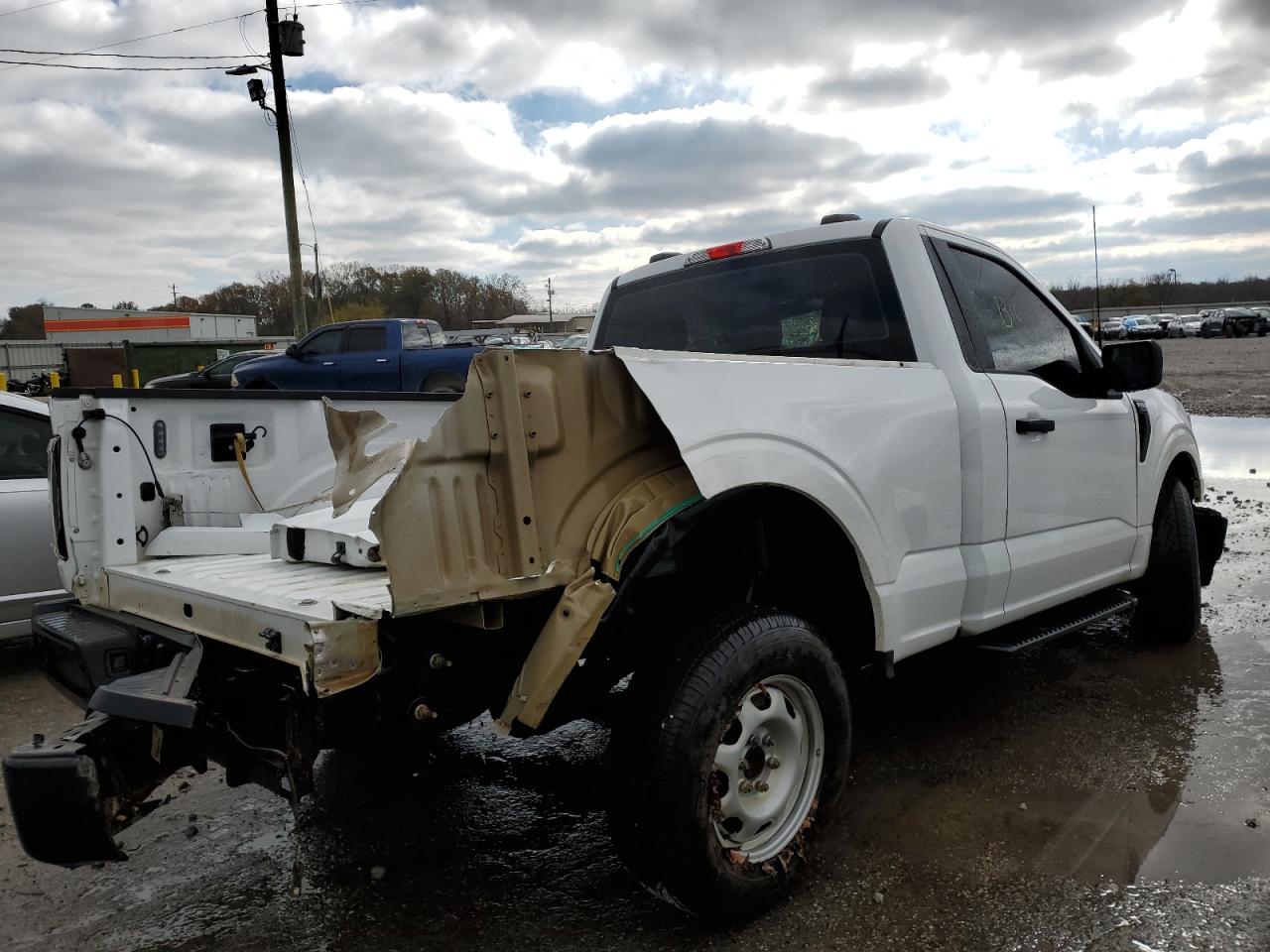 2023 Ford F-150 VIN 1FTMF1E54PKF12787 Copart auction photo, rear end / front end damage thumbnail 3