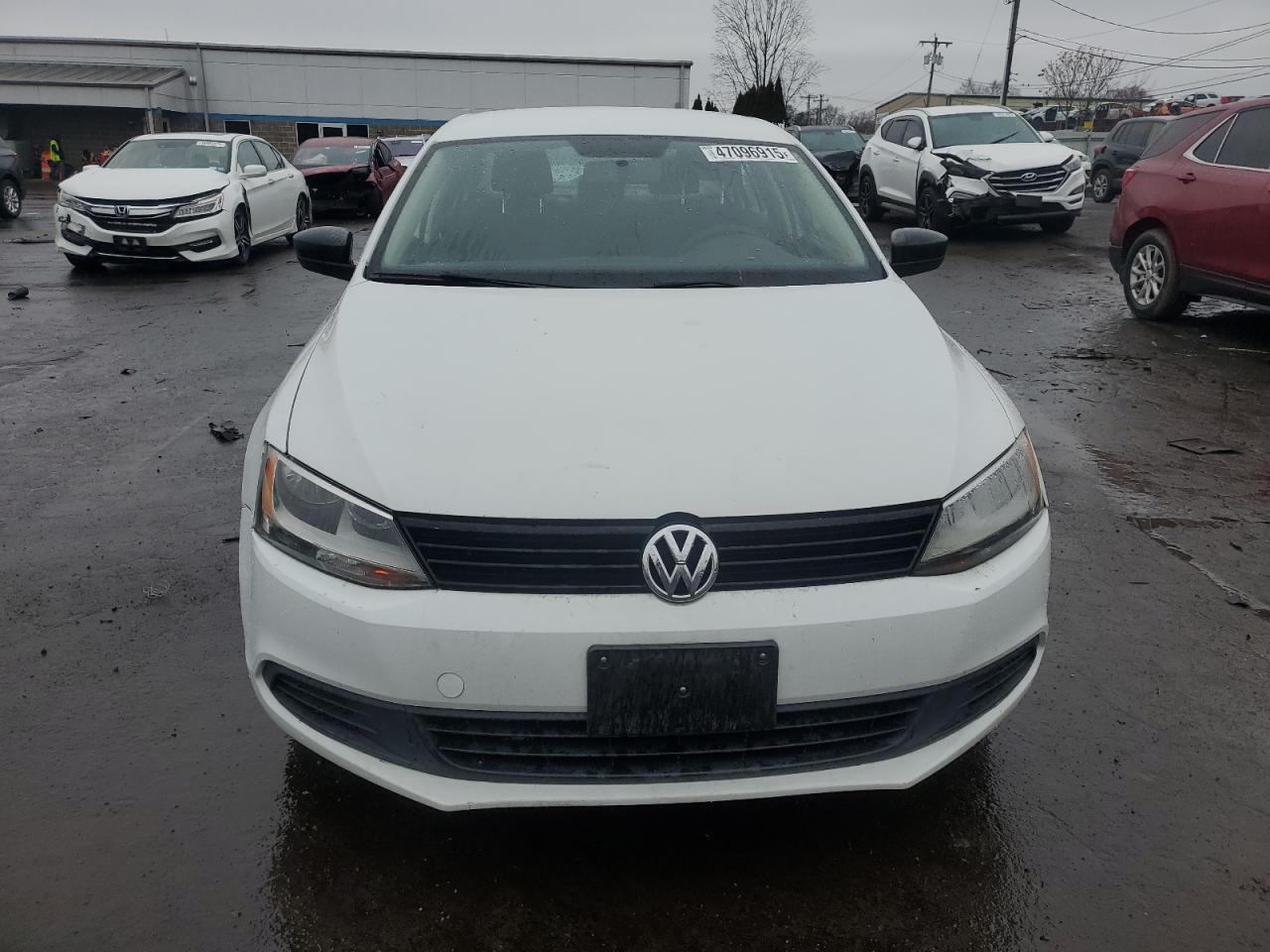 2014 Volkswagen Jetta VIN 3VW1K7AJ9EM314827 Copart auction photo, vandalism / mechanical damage thumbnail 5