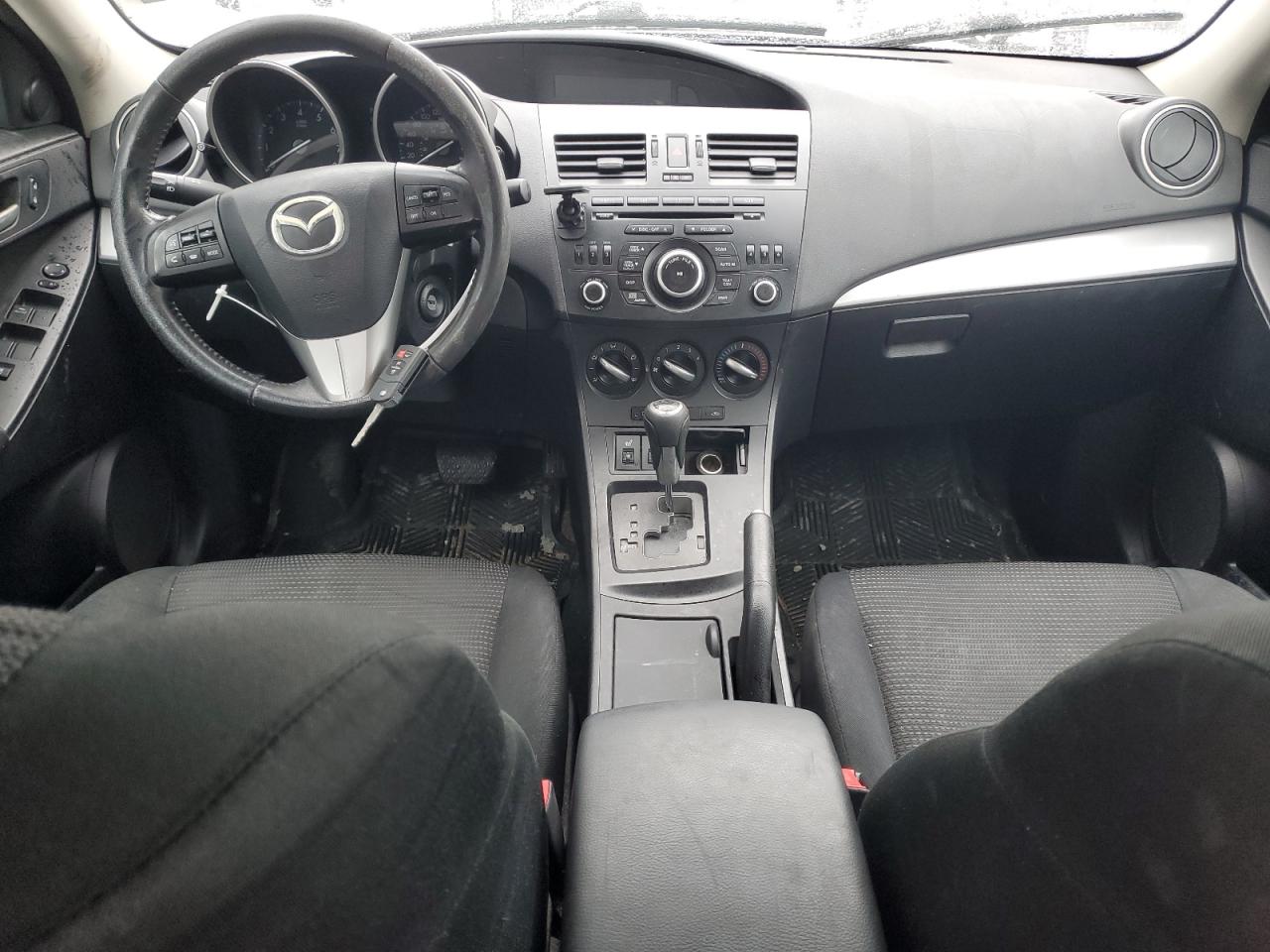 2012 Mazda 3 VIN JM1BL1V79C1608481 Copart auction photo, front end / side damage thumbnail 8