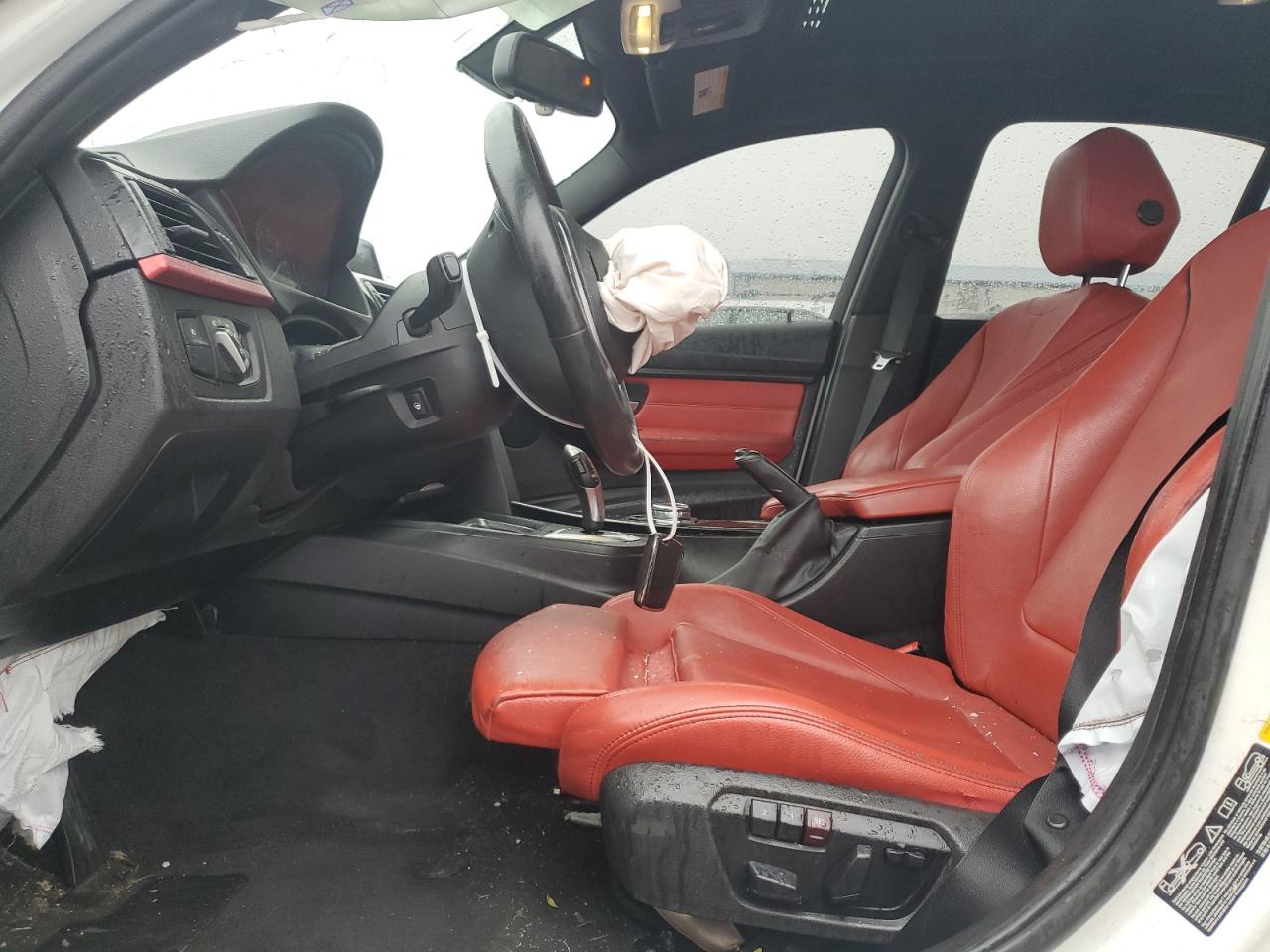 2015 BMW 3er VIN WBA3B5G57FNS12442 Copart auction photo, front end / side damage thumbnail 7