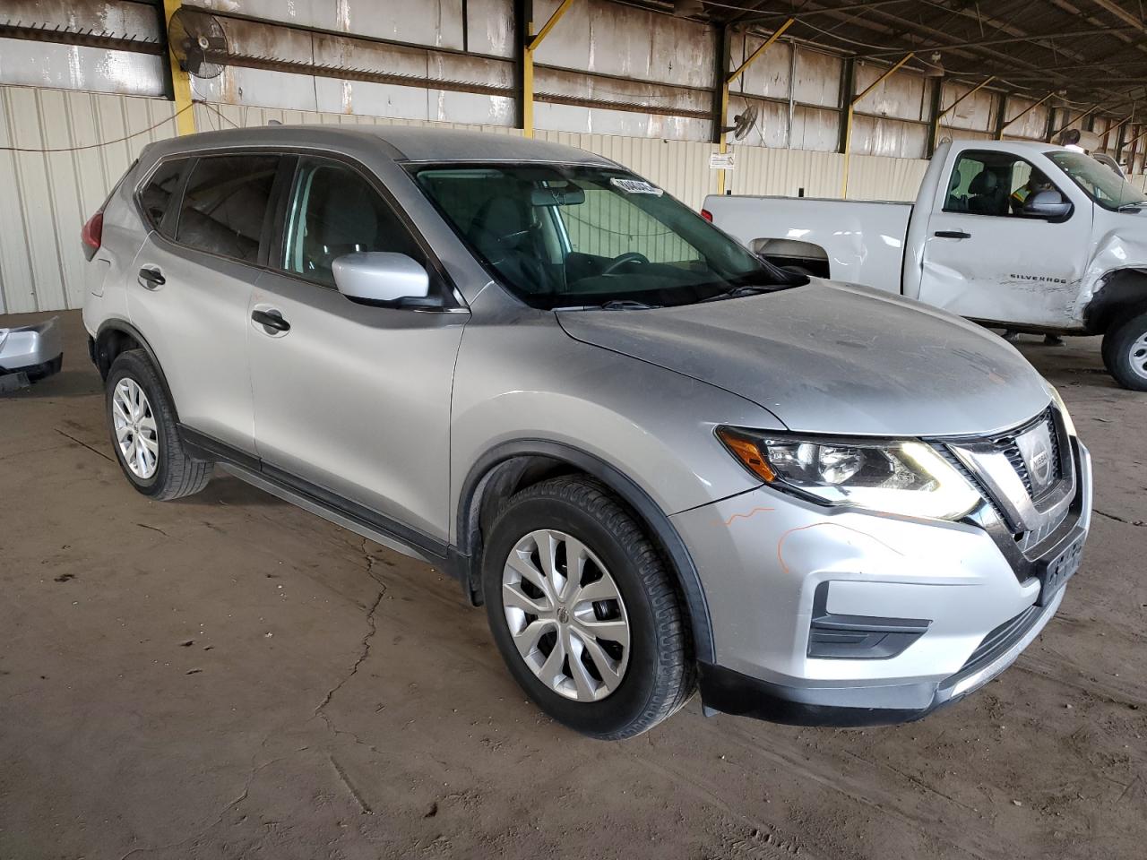 2017 Nissan Rogue VIN KNMAT2MT6HP604912 Copart auction photo, rear end damage thumbnail 4
