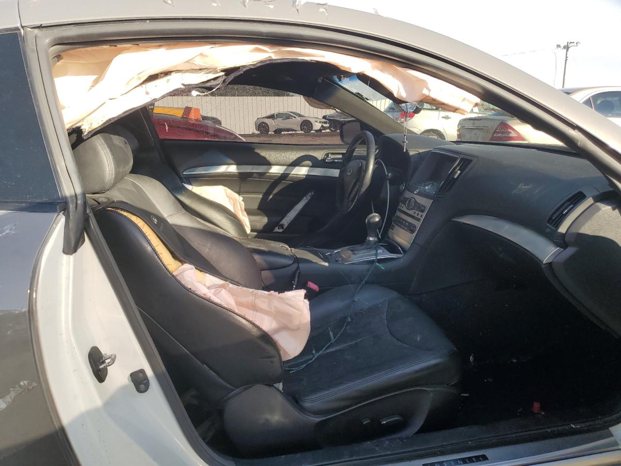 2013 Infiniti G VIN JN1CV6ELXDM982903 Copart auction photo, all over damage thumbnail 11