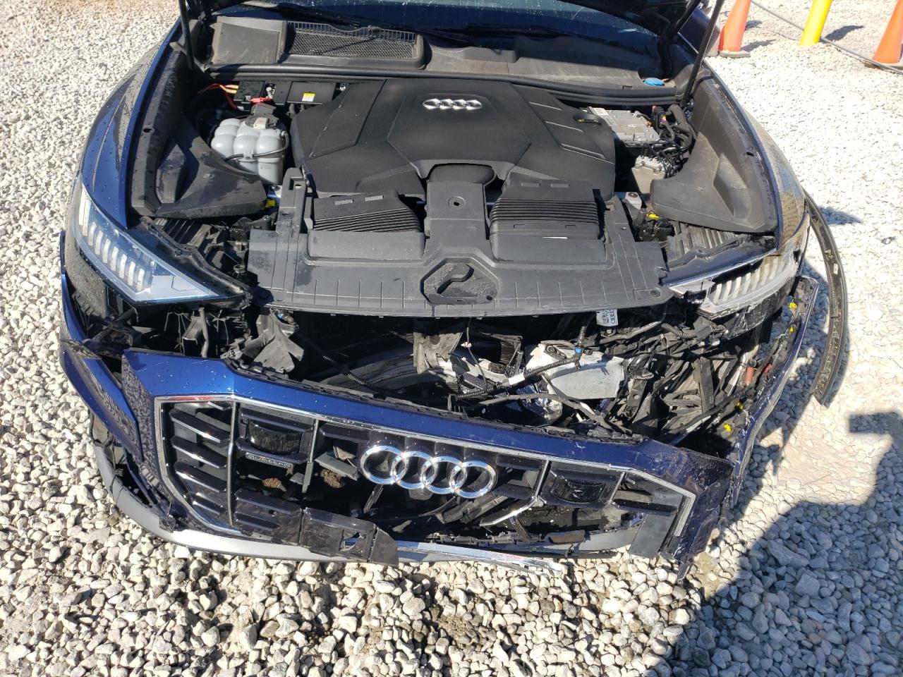 2020 Audi Q8 VIN WA1EVAF15LD005313 Copart auction photo, front end / undercarriage damage thumbnail 12