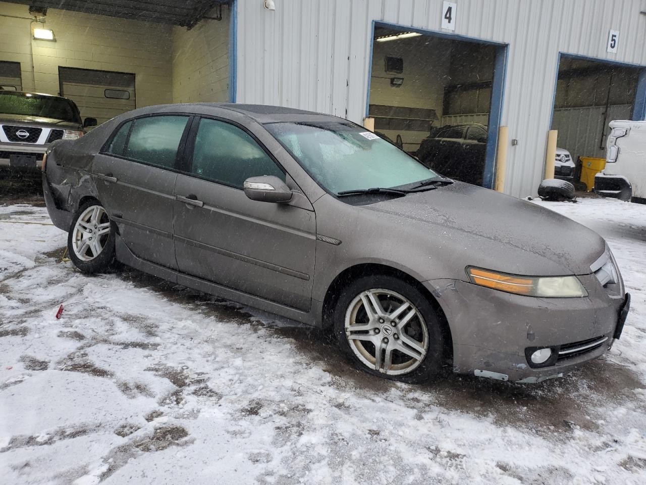 2008 Acura TL VIN 19UUA66258A035828 Copart auction photo, side / rear end damage thumbnail 4