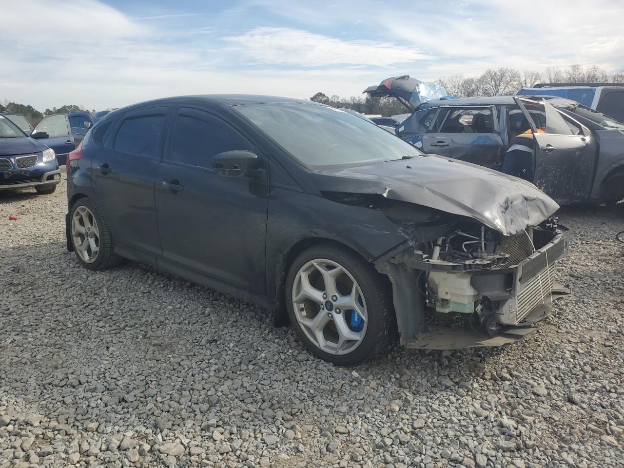 2014 Ford Focus VIN 1FADP3L93EL365213 Copart auction photo, front end damage thumbnail 4