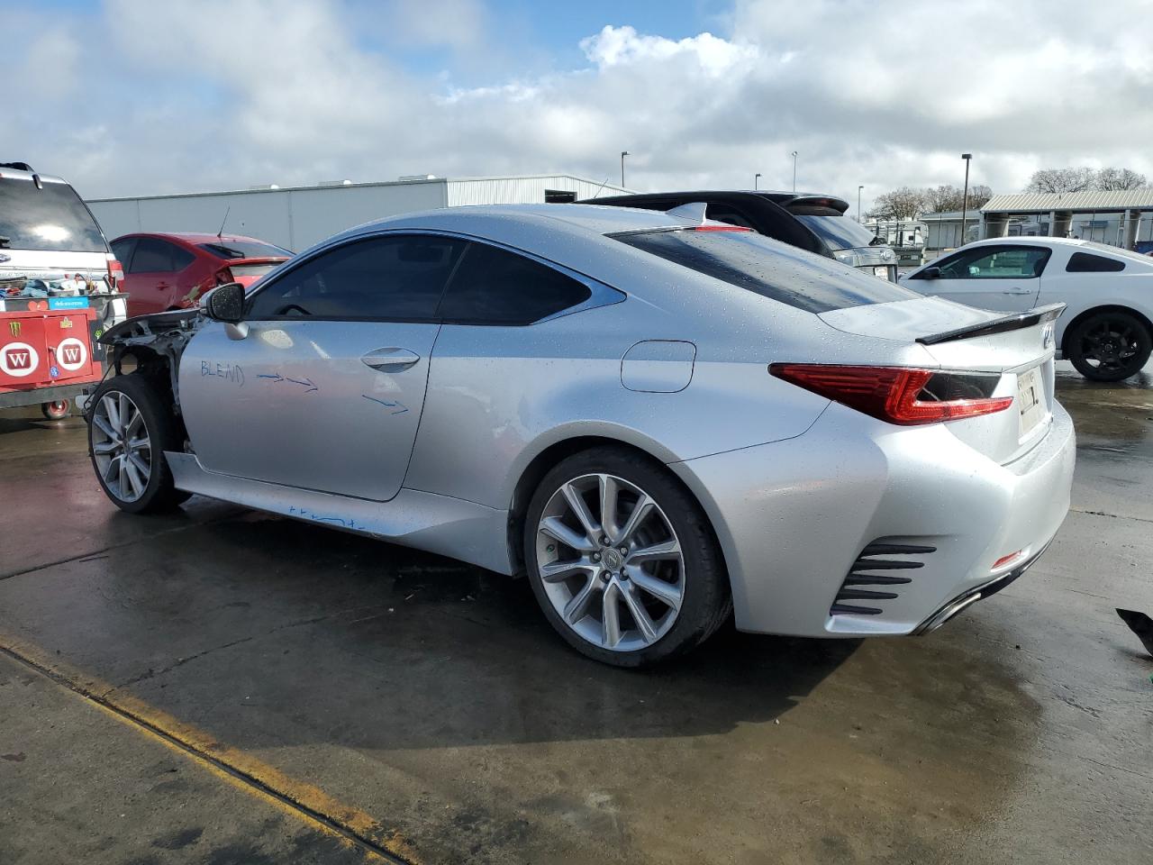 2015 Lexus RX VIN JTHSE5BC7F5000196 Copart auction photo, front end damage thumbnail 2